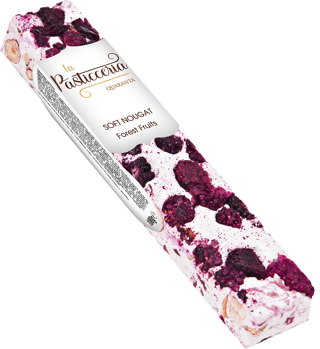 Italian Soft Nougat "Frutti di Bosco"