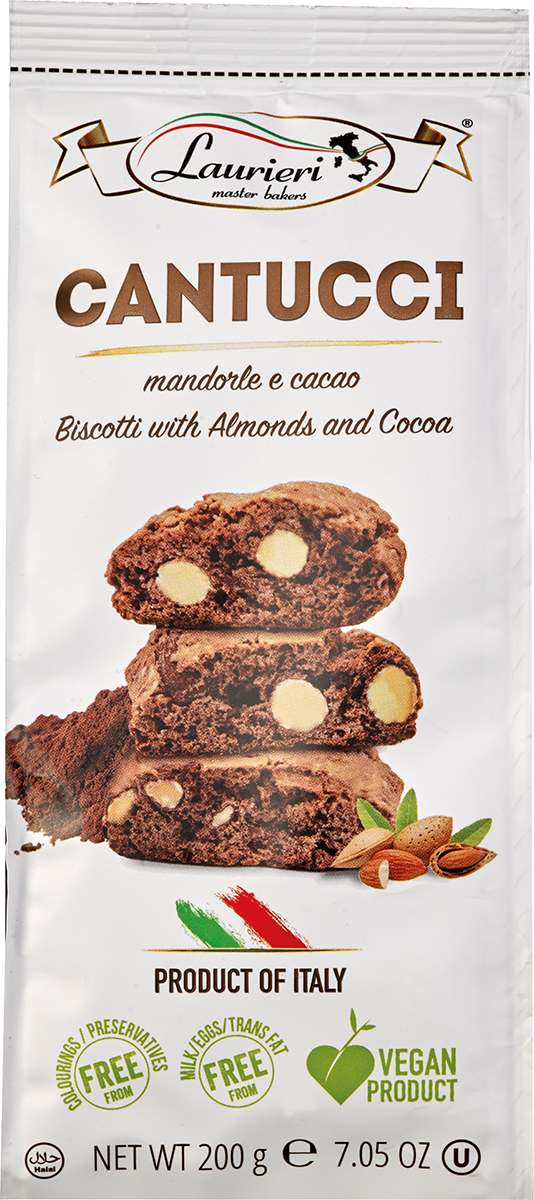 Cantucci con Mandorle e Cacao