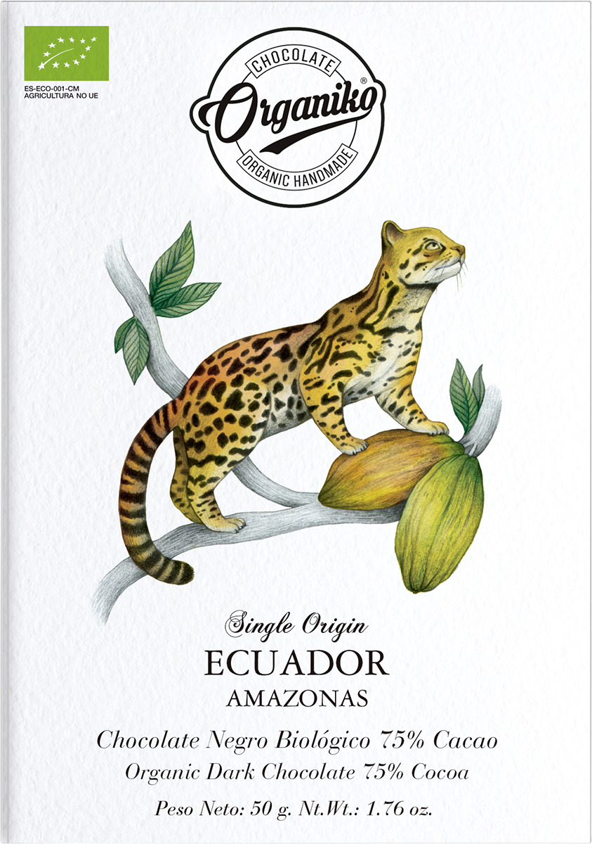 Single Origin 75% Cacao Ecuador "Amazonas" - Bio