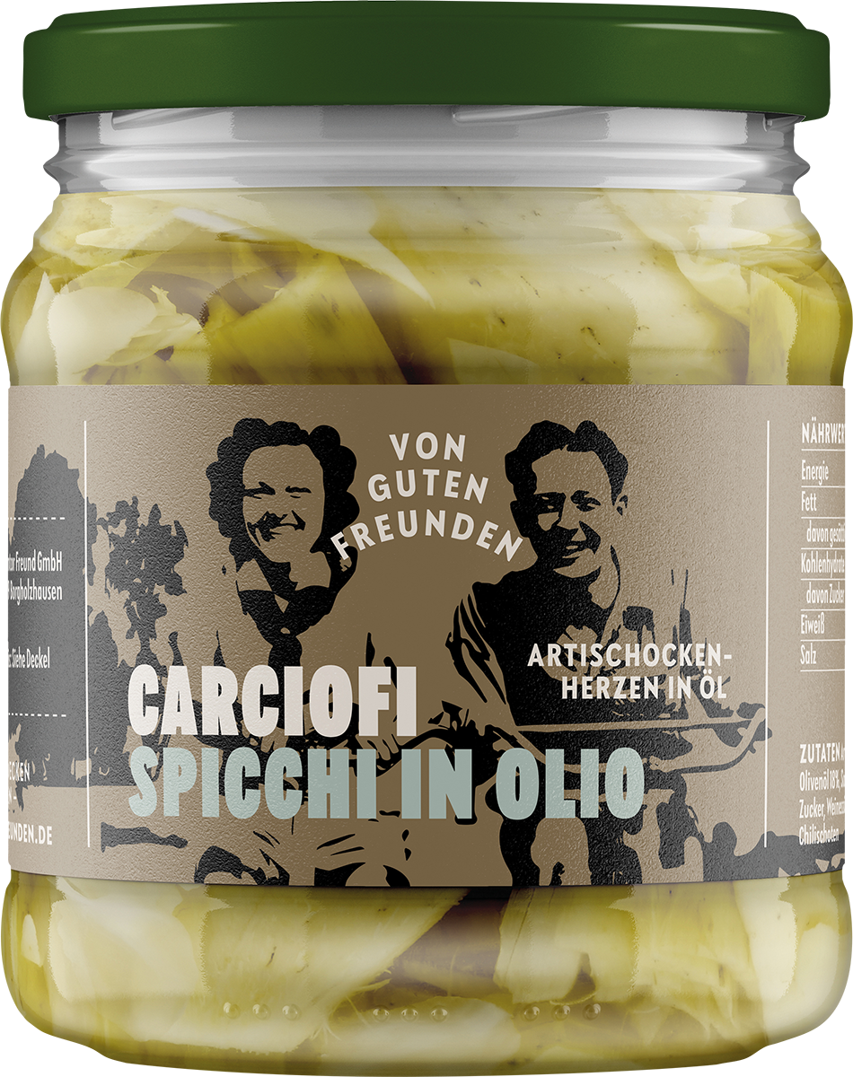 Carciofi spicchi in olio