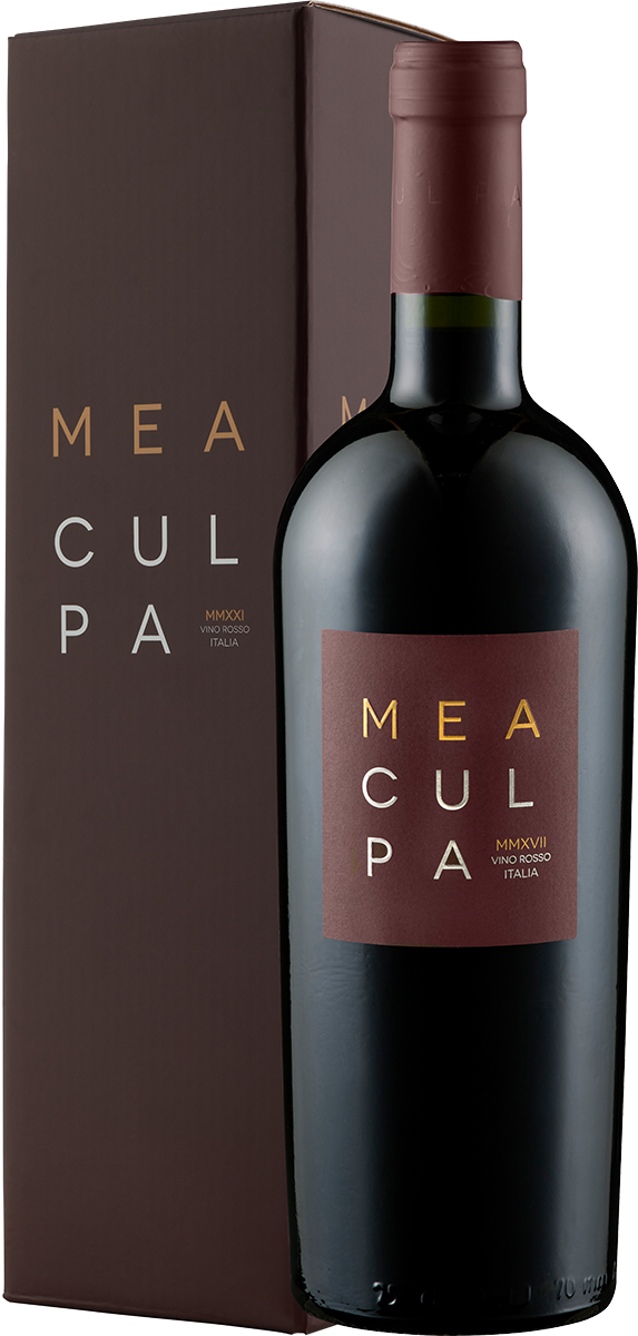 Mea Culpa Vino Rosso - im Geschenkkarton -