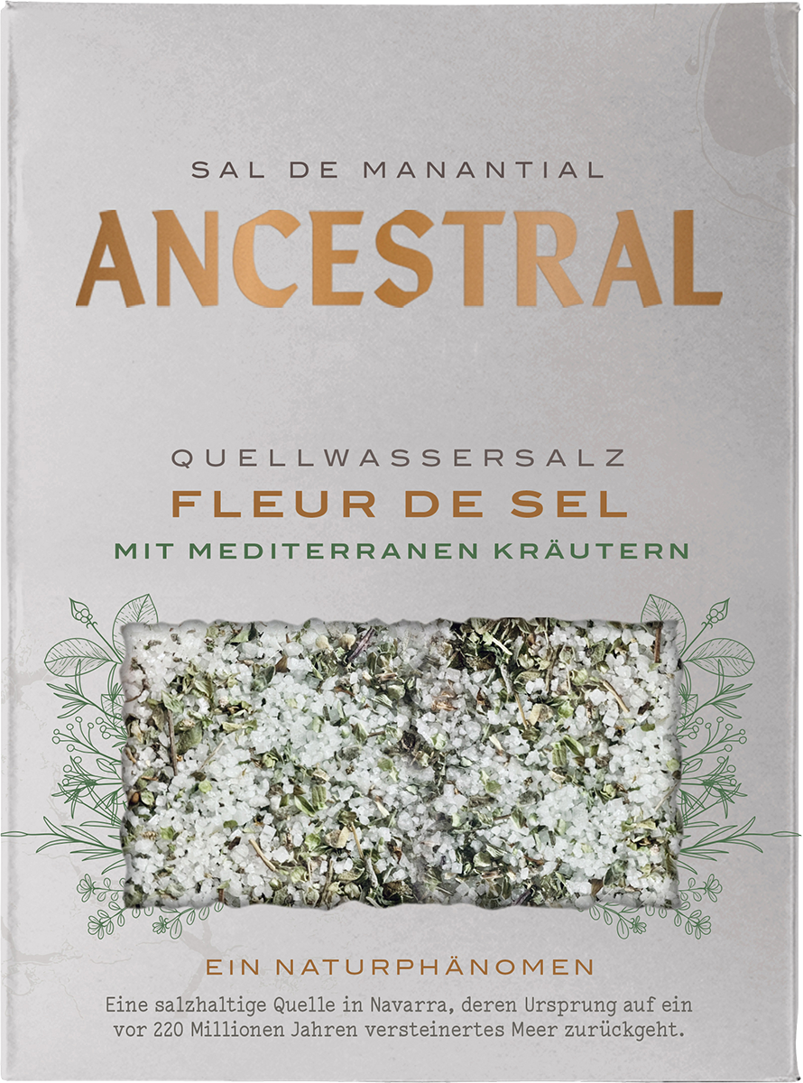 Ancestral Fleur de Sel Mediterranea im Glas