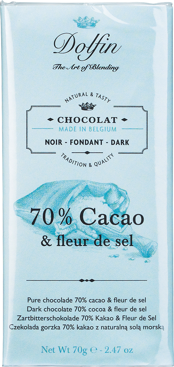 Dolfin Zartbitter mit Fleur de Sel
