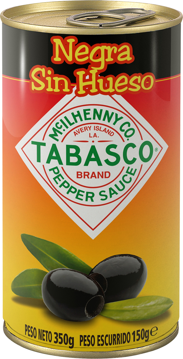 Aceitunas Negras sin hueso TABASCO