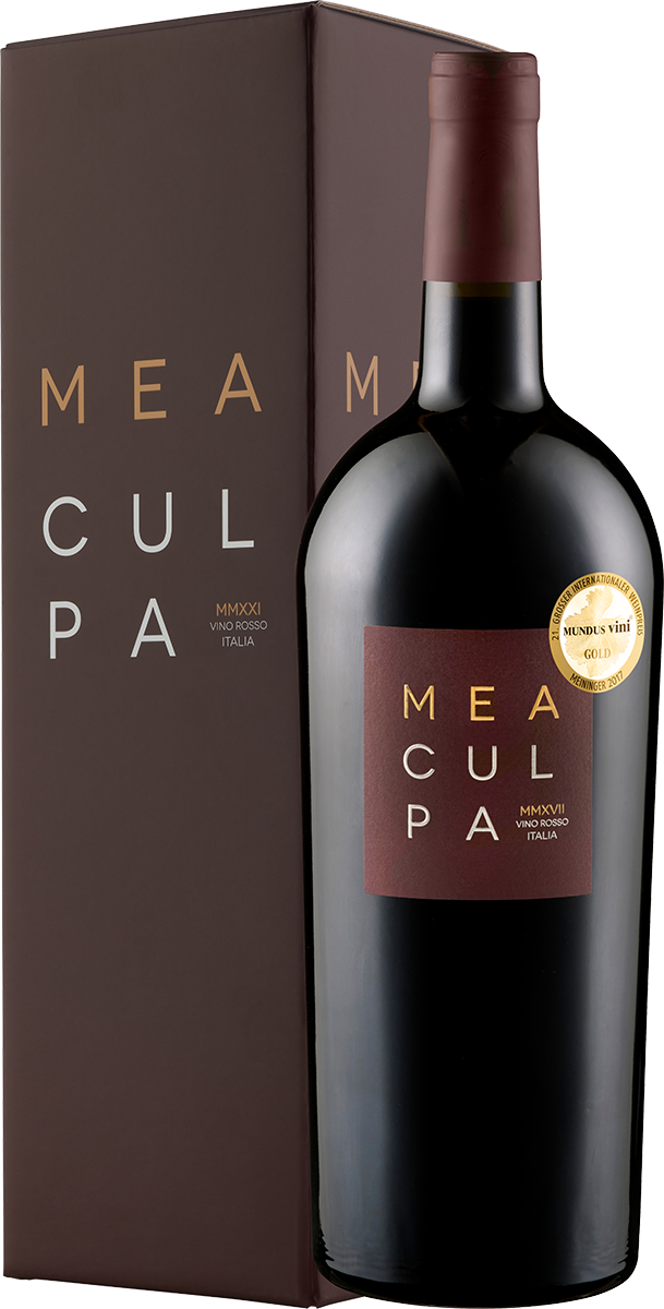 Mea Culpa Vino Rosso - Magnum im Geschenkkarton -