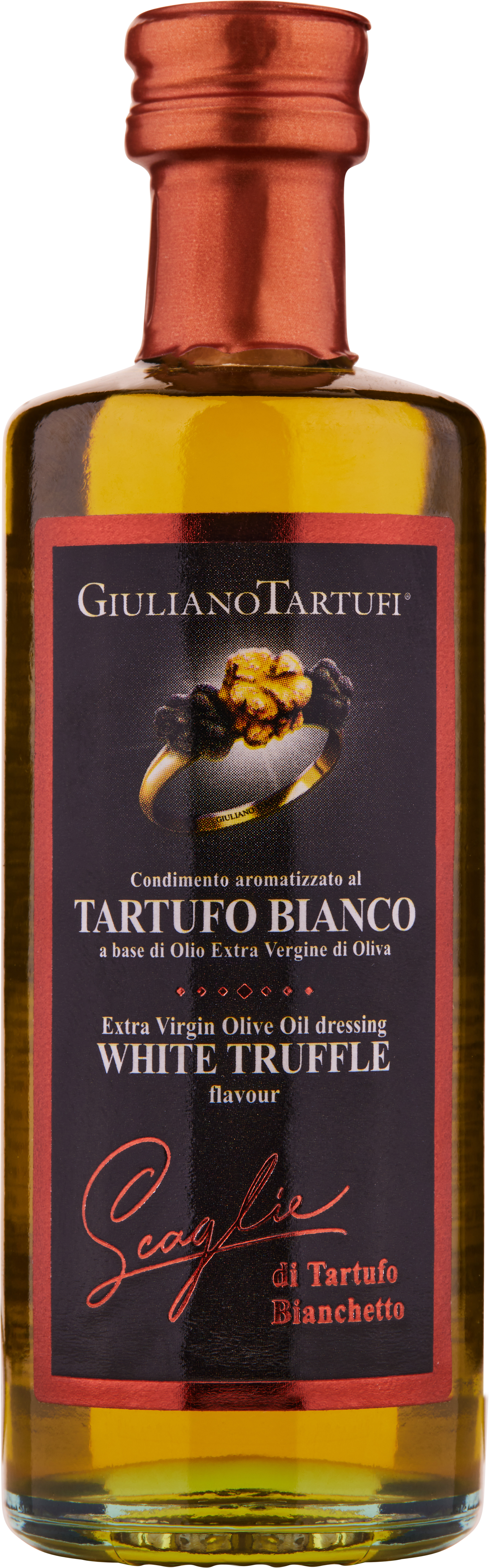Condimento Olio extra vergine al Bianchetto
