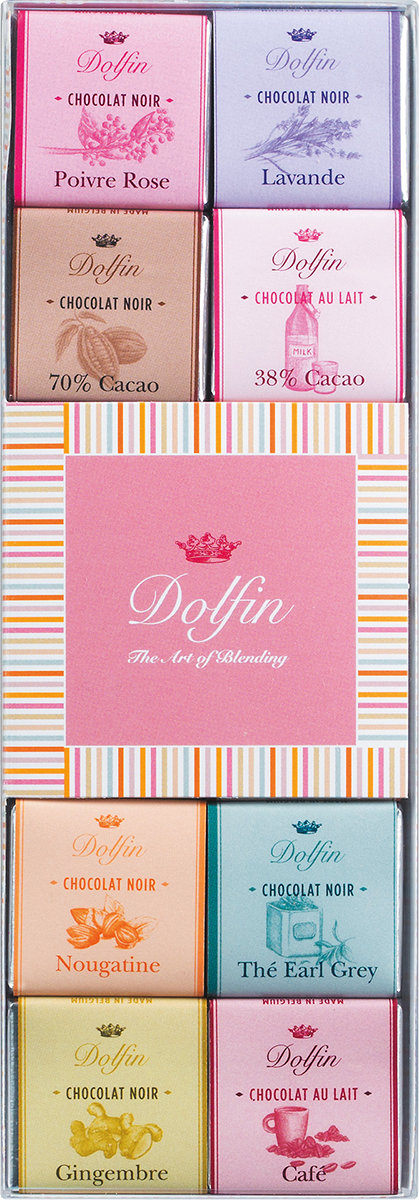 Dolfin Carré 24 Panaché Minitafeln gemischt
