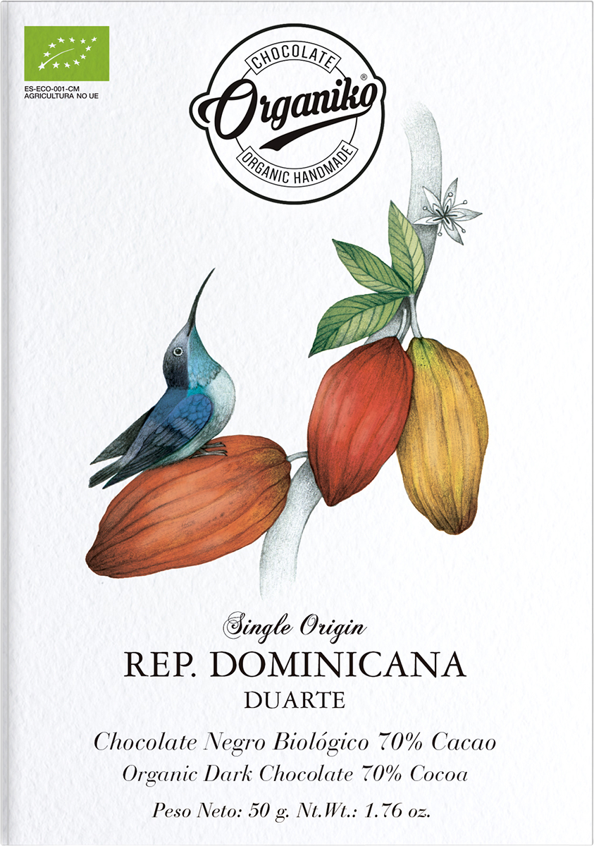 Single Origin 70% Cacao Rep. Dom. "Duarte" -Bio