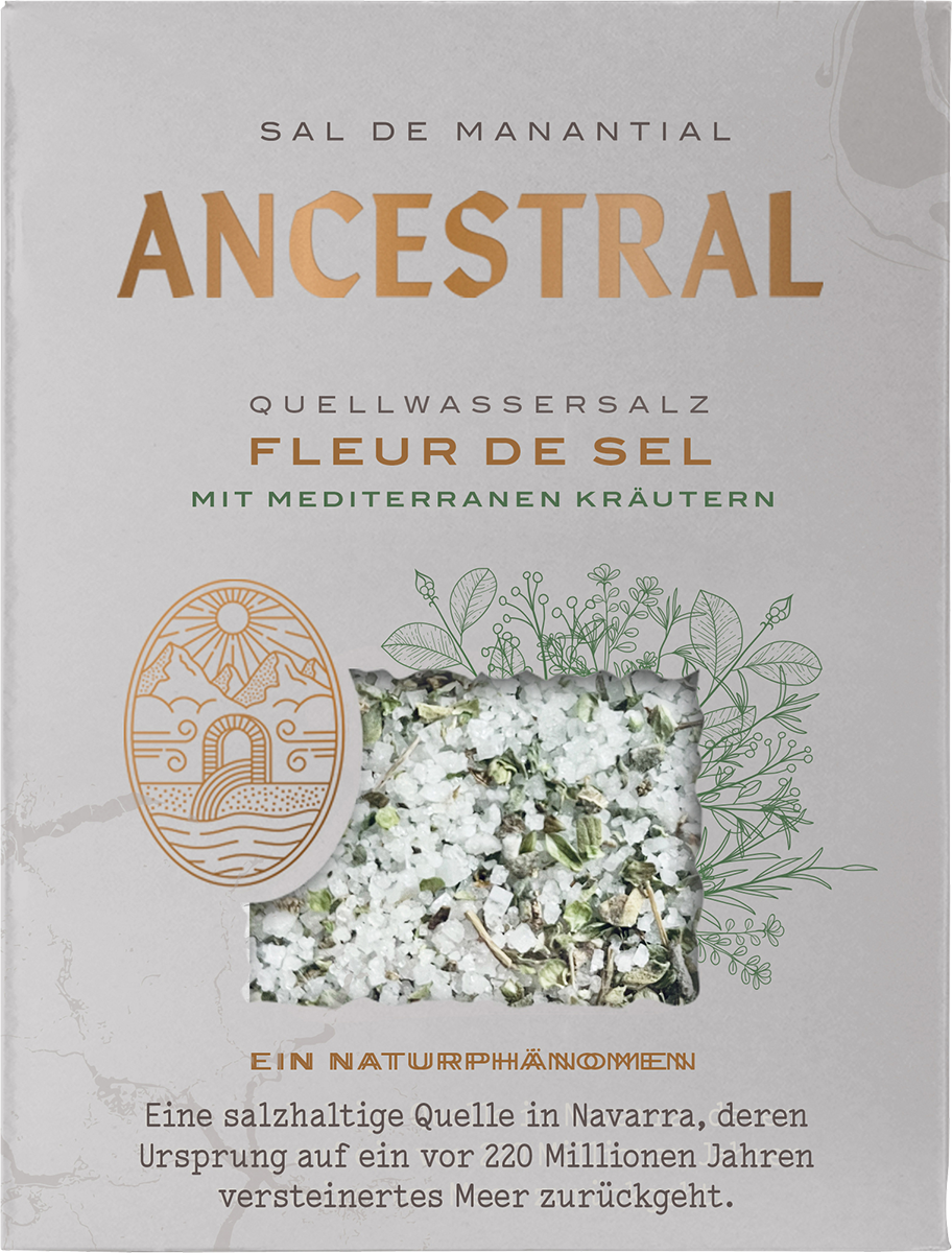Ancestral Fleur de Sel Mediterranea - Nachfüllpack