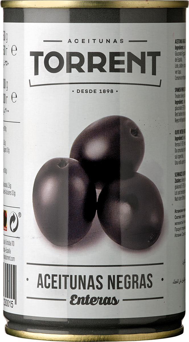 Aceitunas Negras con Hueso