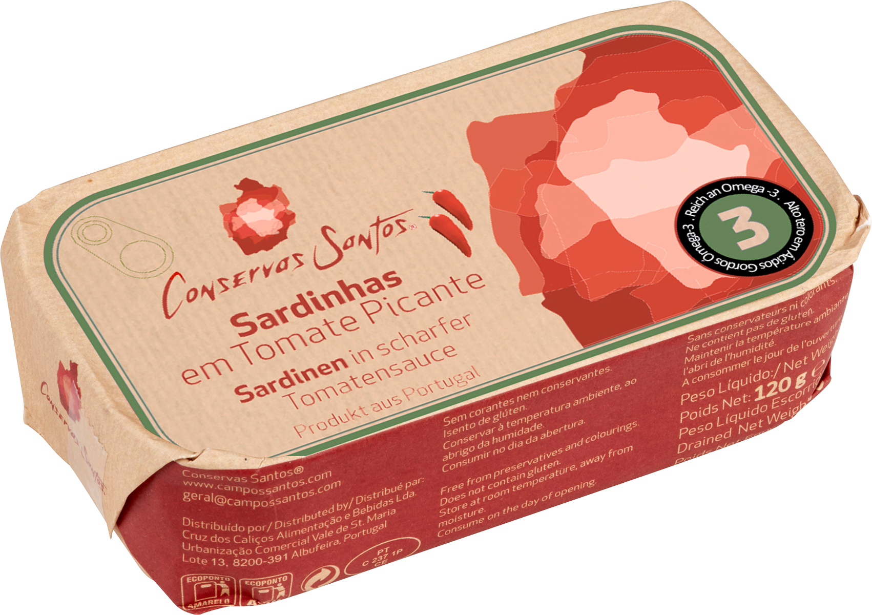 Sardinhas em Tomate Picante