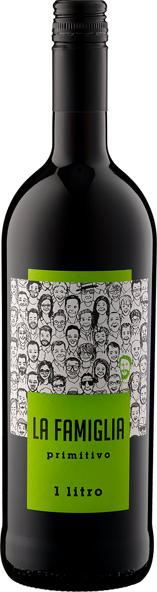 Primitivo Puglia IGT "La Famiglia" - 1 Liter