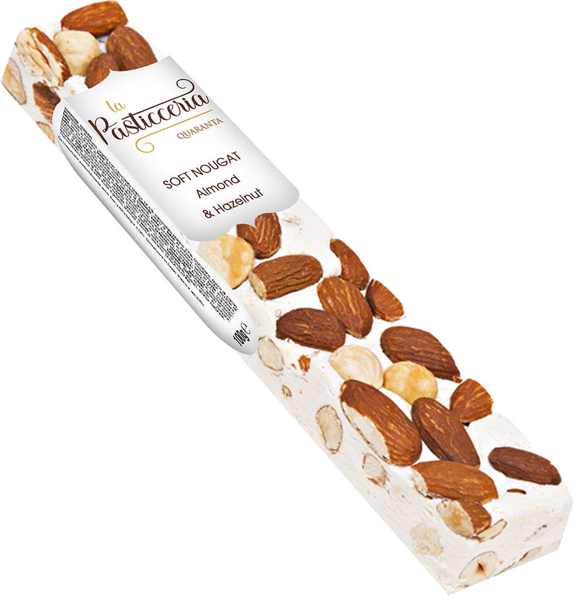 Italian Soft Nougat "Mandorla e Nocciola"